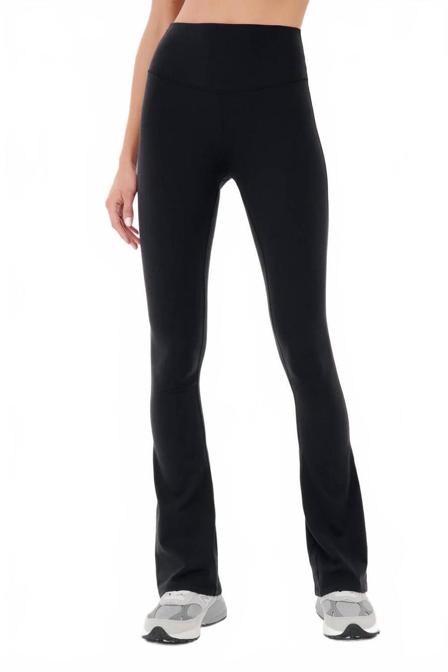 NEW SPLITS59 raquel high waist airtight flare pants in black